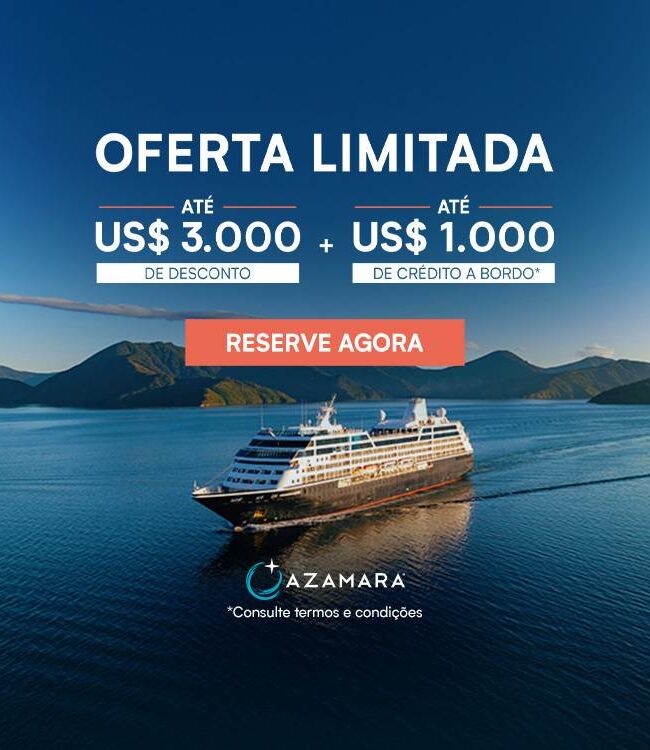 Azamara - Promo - ATÉ 3.000